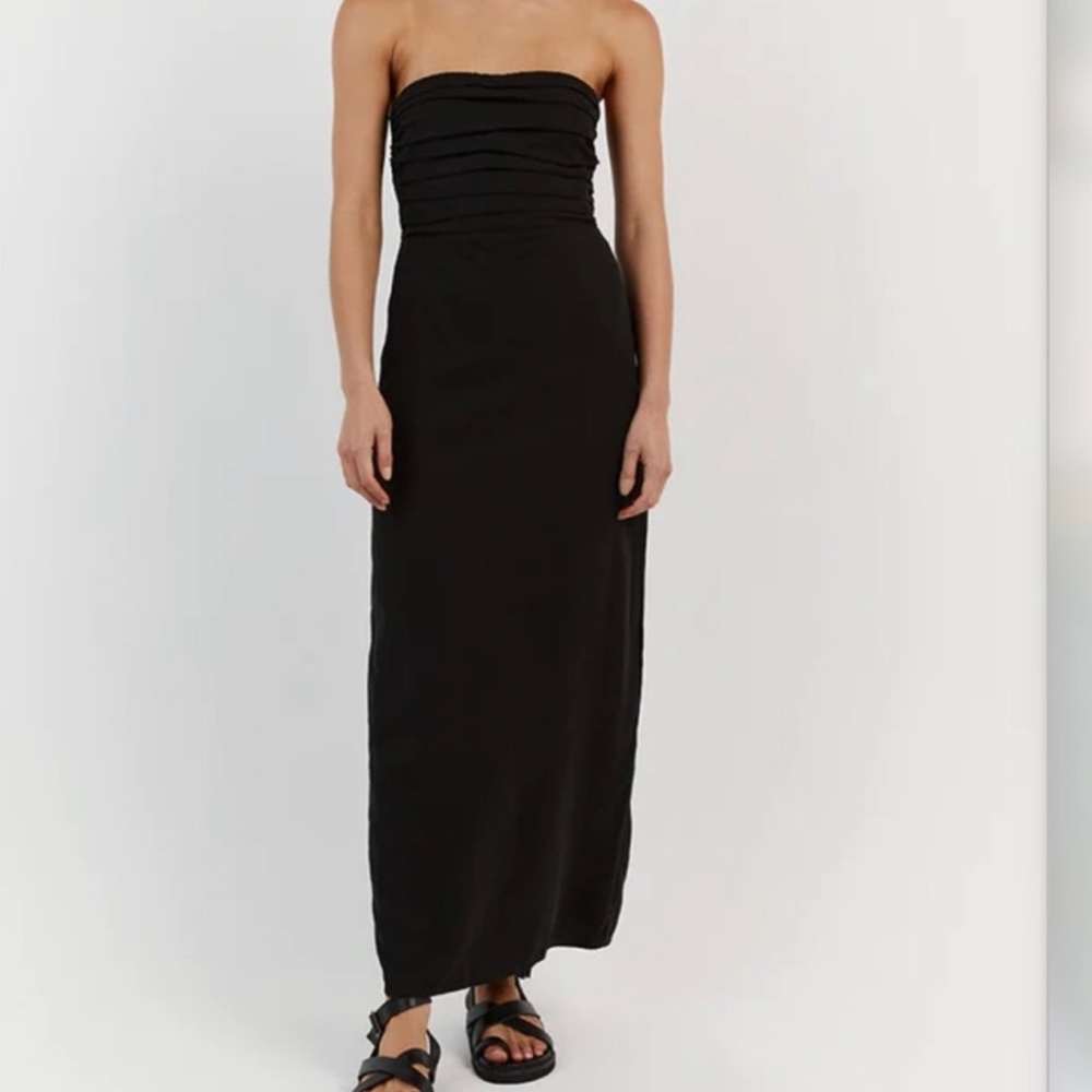 Dissh Strapless Shelby Midi Dress size 4